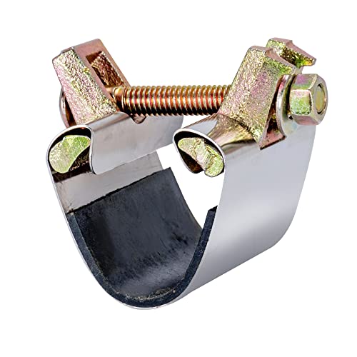 Image of Eastman 1-1 /4 Inch IPS Pipe Repair Clamp, 3 Inch Length, Stainless Steel, 45187 (Pack of 2)