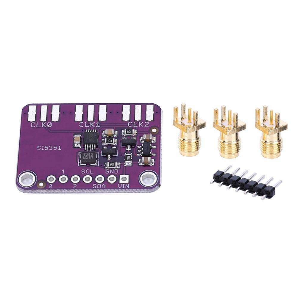 Scheda di Breakout del Generatore di Clock, CJMCU-5351 Si5351A Clock Splitter Generator Signal Component 8KHz-160MHz Componente Elettronico