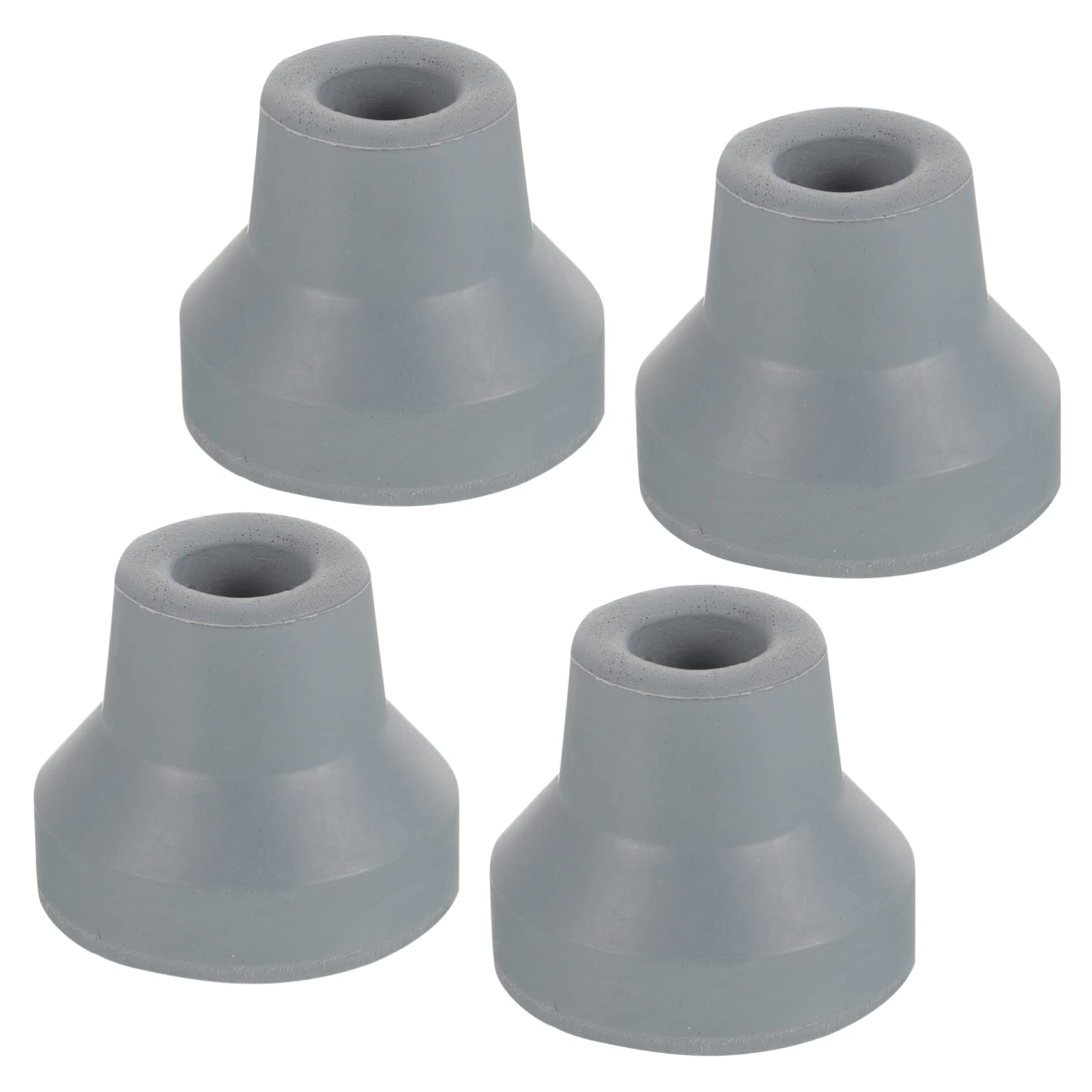 NULYLU 4pcs Crutch Tips Elderly Crutch Fix Non-Slip Cane Foot Protectors for Walking Canes Accessories