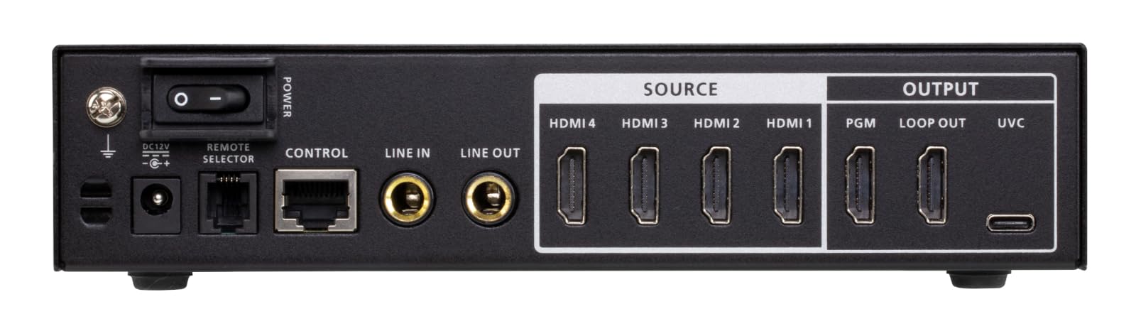 大特価！4Kビデオキャプチャー＆スイッチャー ATEN UC3430 クワッド 4K HDMI→USB-C UVC ビデオスイッチャー（AVミキサー