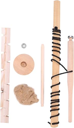 Miniatura 8 de SPYMINNPOO Kit de iniciación de incendios de taladro de arco, herramienta de fabricación de incendios de perforación de madera, herramienta de