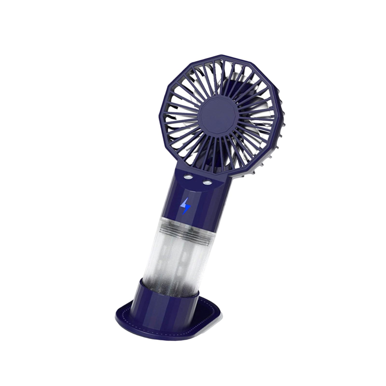 Jazuaiao Handhel Cooling Fan 1200mAh Desktop Fan Small Handheld Small Desk Table Suitable for Camping Portable Hand