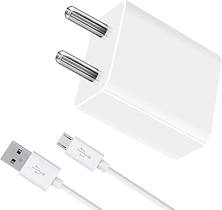 Fast Charger for Amazon Kindle Paperwhite | Hi Speed Travel Charger with 1 Meter Micro USB Charging Data Cable (2.1 Amp,AB... Price In India