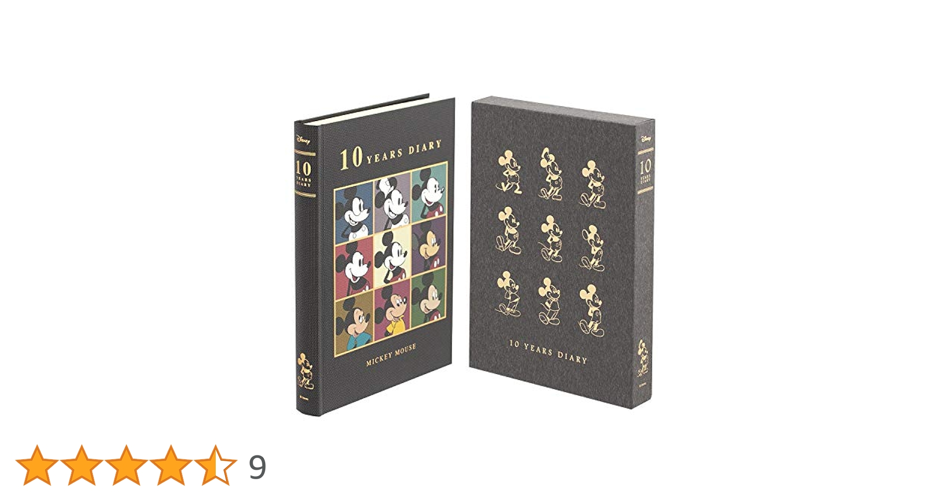ディズニー10年日記 1ページで10年分の記録を振り返れる！ベルメゾン ディズニー