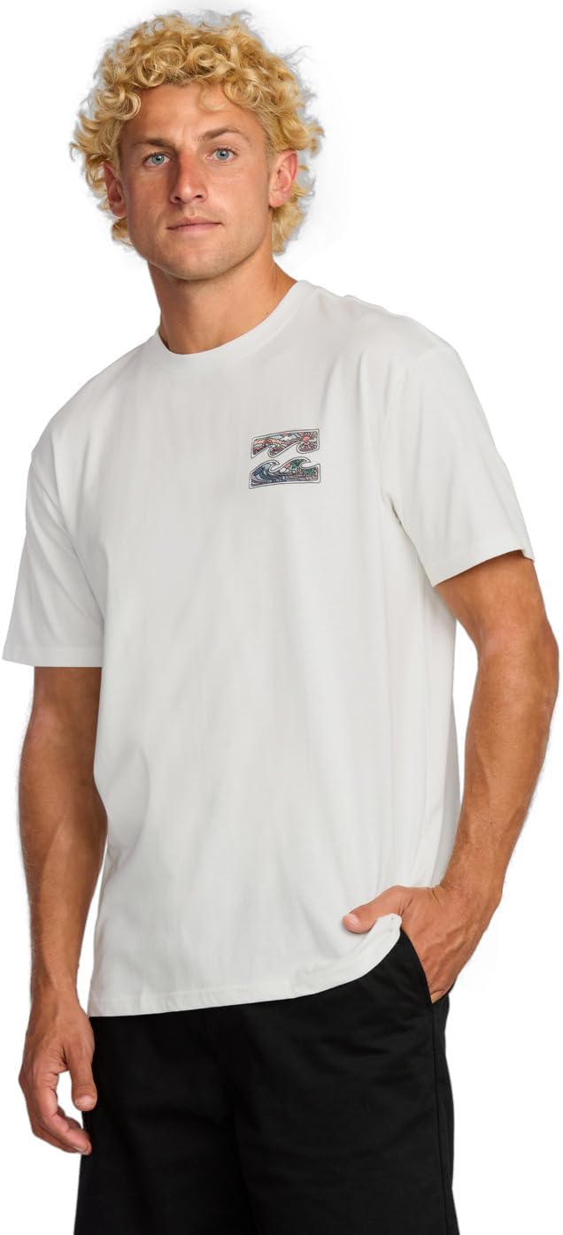 Billabong Men's Crayon Wave Premium Short Sleeve