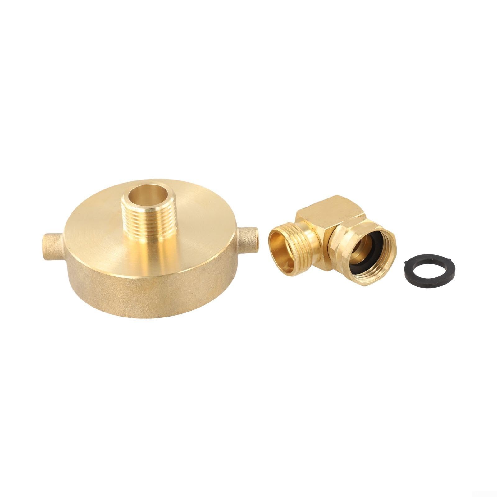 Raccord bouche d'incendie en cuivre femelle 2" NH vers mâle 3/4" GHT
