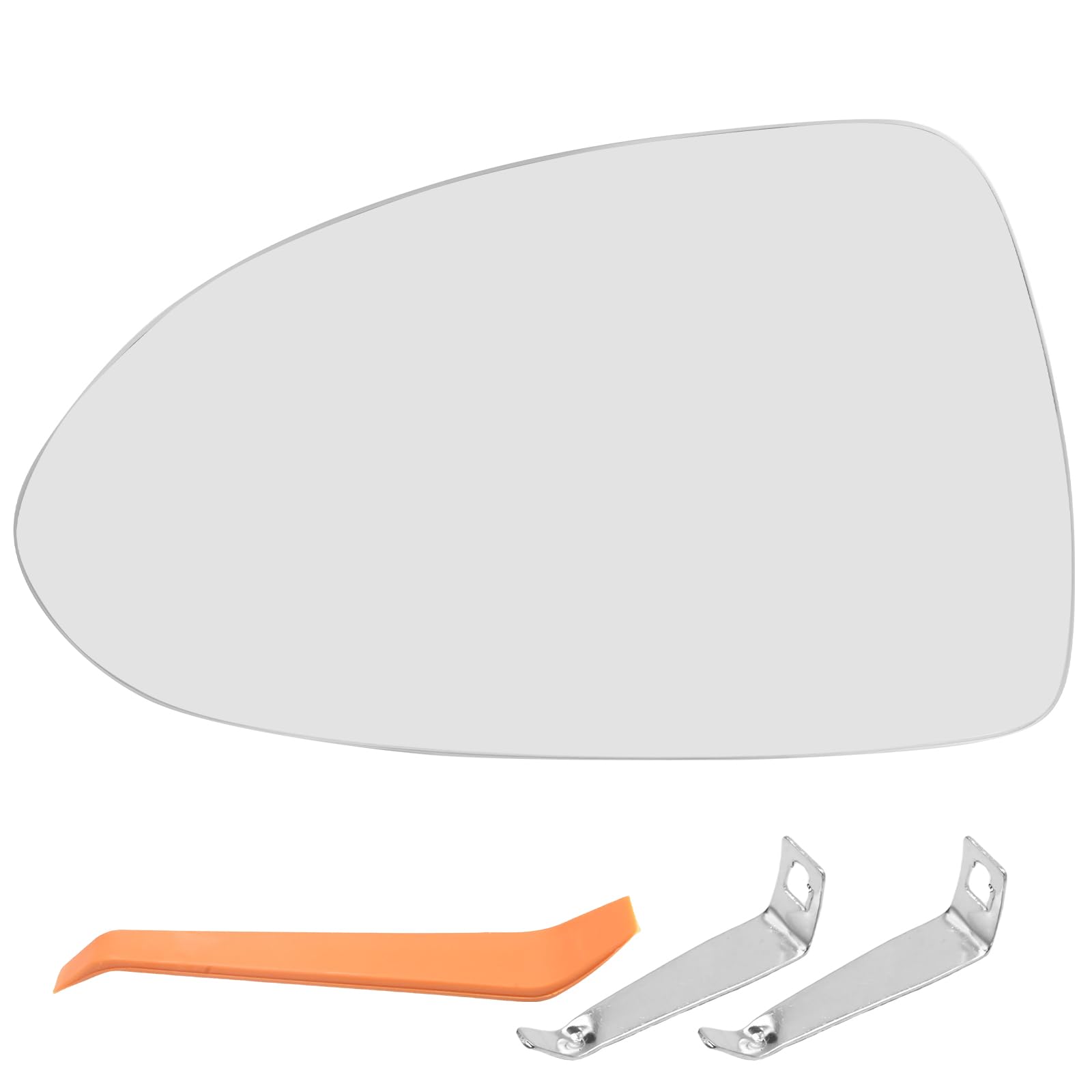 1426558 Szyba lusterka grzana z lewej strony, zamiennik dla Opel Corsa D 2006-2014, zamiennik dla Opel Corsa E 2014-2019