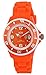 ICE-Watch - Montre Mixte - Quartz Analogique - Ice-Sunshine - Neon Orange - Small - Cadran Rose - Bracelet Silicone Orange - SUN.NOE.S.S.13