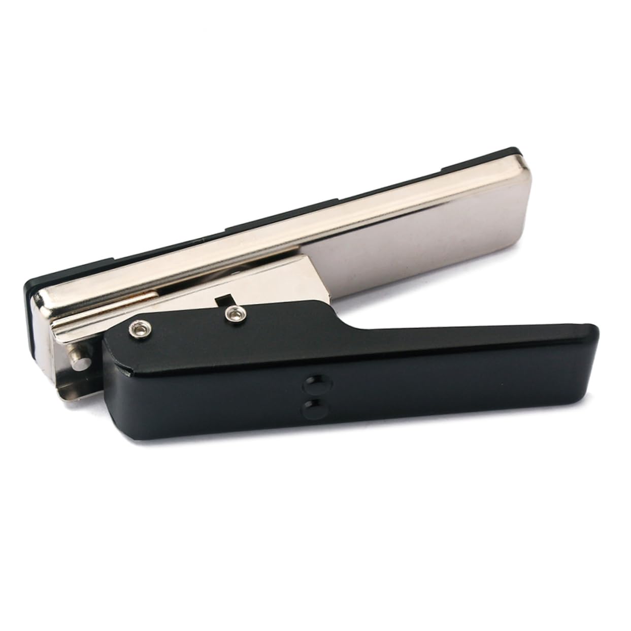 R26 Punch per Plettri Chitarra Professionale, Nero | Pvc e Carte Hotel, Taglio Preciso di Derlin e Abs Fino a 1mm, Base in Plastica