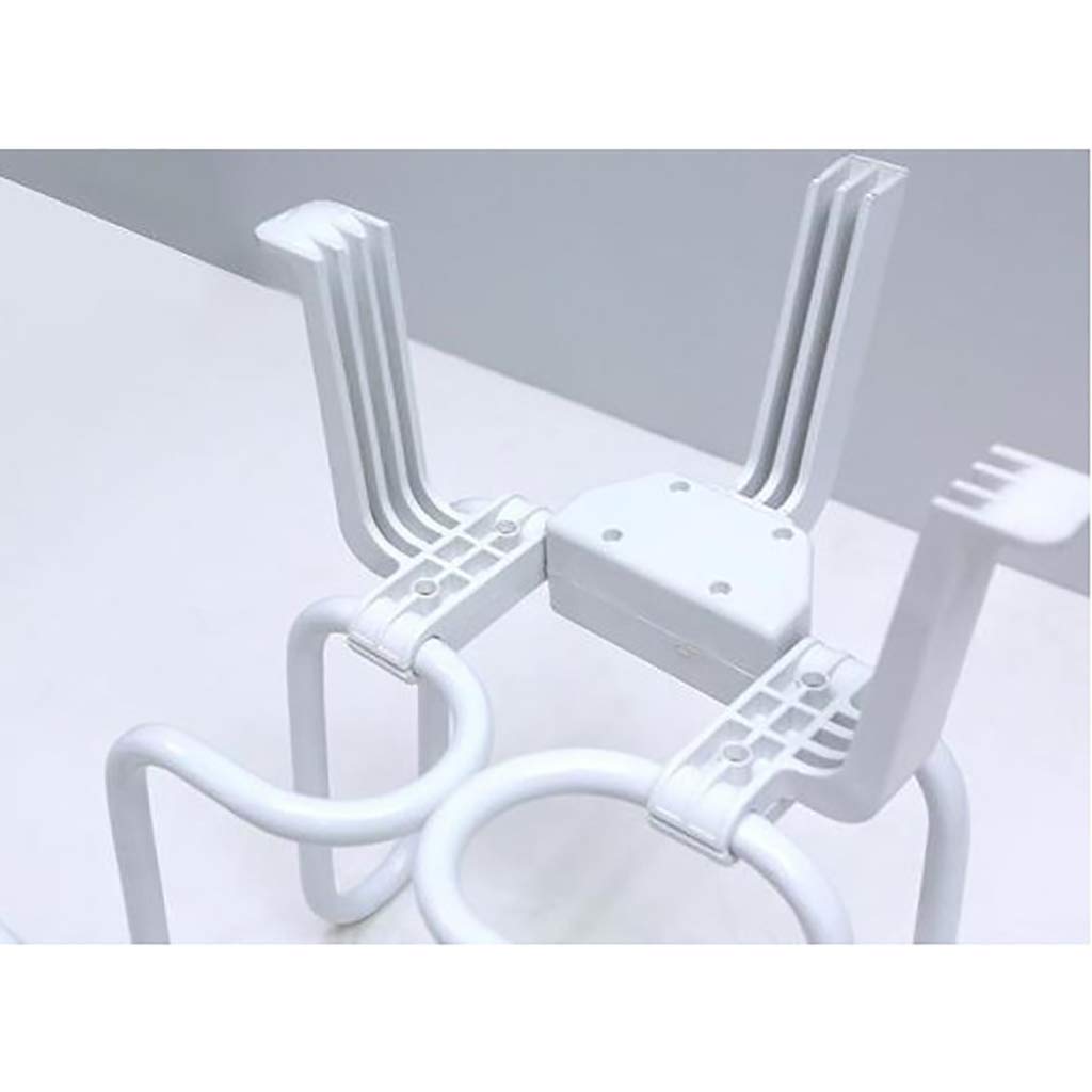 Secador de botas eléctrico, secador de zapatos de pie con 8 estantes, estante de secado térmico para calcetines, secado rápido para todos los calzados, ideal para entusiastas del aire libre y uso en
