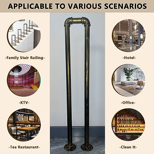 Kit d'escalier extérieur d'une solution élégante en fer forgé durable - 7