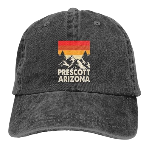 Prescott Arizona Hiking Life Baseball Cap Golf Dad Hat Adjustable Original Classic Low Profile Cotton Hat Men Women
