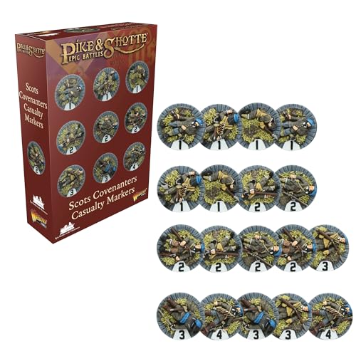 Scots Covenanters Casualty Markers Pike & Shotte pour remplacer les dés de perte