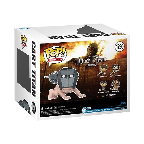 Funko Pop! Super: Attack on Titan, Cart Titan, Collectable Vinyl Figure, Gift Idea, Official Merchandise - Image 3