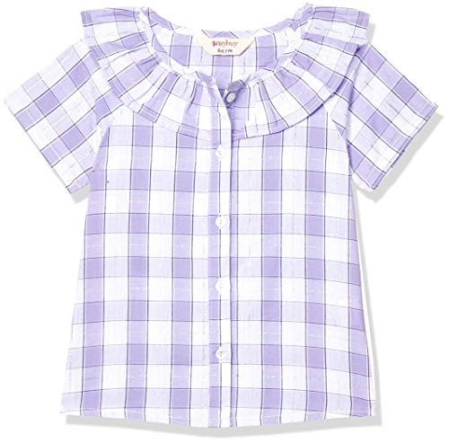 Image of Easybuy Girl's Regular Shirt (SU21EV10GX Purple 3Y)