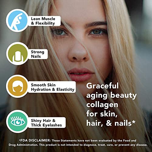 Healthy Skin & Joints Bundle - Premium Vegan Omega-3 (120 Capsules) From Marine Algae + Grass-Fed Collagen Peptides Powder (1Kg - 100 Servings) Non-Gmo. Radiant Skin, Joints, Bones & Graceful Aging #TOP5