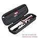 Hermitshell Hard Travel Case for Conair Double Ceramic Curling Iron 0.5 Inch / 0.75 Inch / 1 Inch / 1.25 Inch / 1.5 Inch Curling Iron (Black)