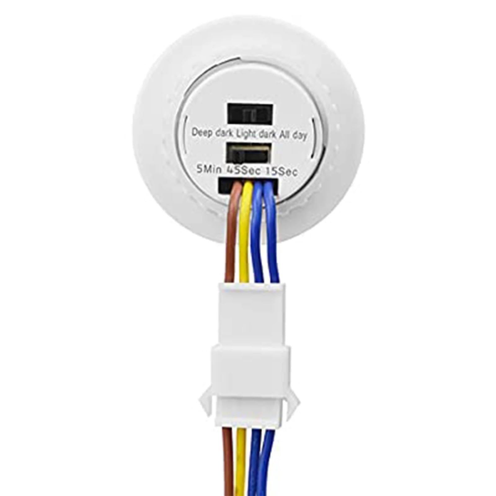 Y31A Mini interrupteur à détecteur de mouvement 110-220 V Capteur PIR Détection intelligente Temporisation Détecteur d'induction infrarouge réglable