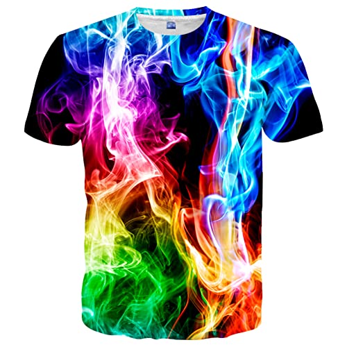 Yasswete Mens Womens Graphic T-Shirts Unisex 3D Printed Short Sleeve Shirts Tops product thumbnail 9