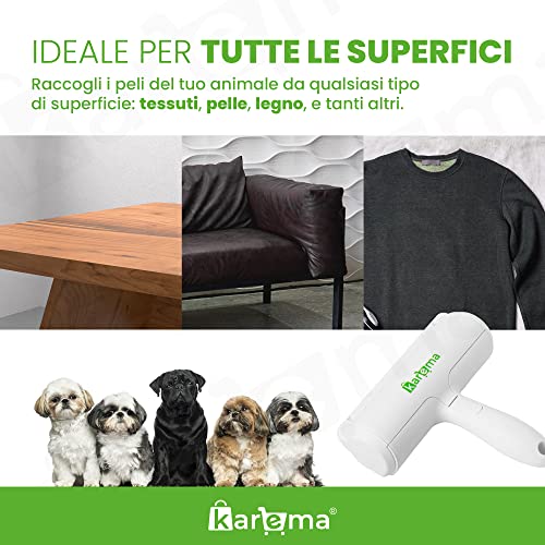 KAREMA Togli Peli Animali - Spazzola Leva Pelucchi...