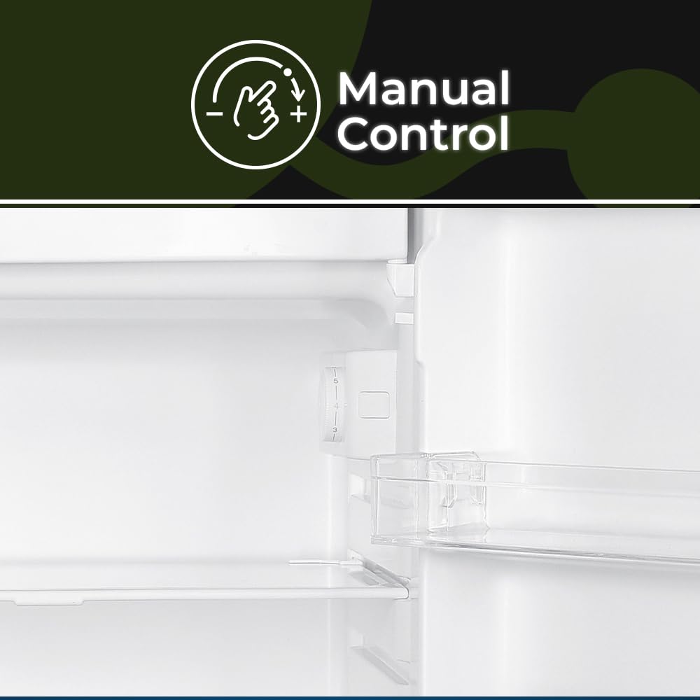 Aspes Refrigerador Blanco, 1 Puerta. AR84502EC, Capacidad 102 Litros, Cíclica, Bajo Nivel Sonoro, Puerta Reversible, Apertura Tipo Uñero, Clasificación Energética E