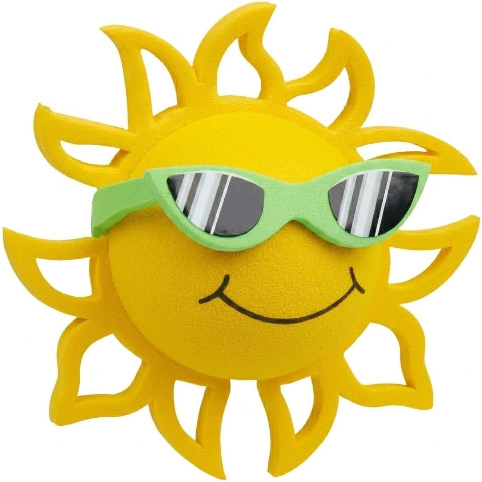 California Sunshine Green Sunglasses Car Decor Antenna Topper - Fits Thick Fat Style Antenna