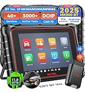 Autel Scanner MaxiCOM MK900BT, 2025 MK900-BT Bidirectional Diagnostic Scan Tool, 2.0 BT Ver. of M...