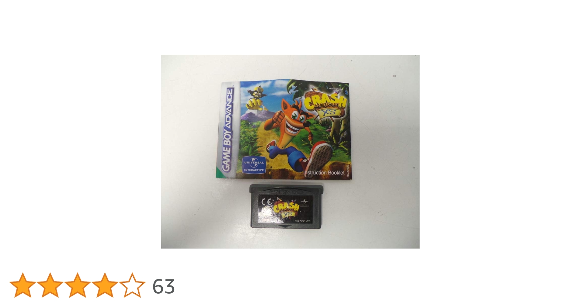 Crash Bandicoot XS (GBA) : Amazon.co.uk: PC & Video Games