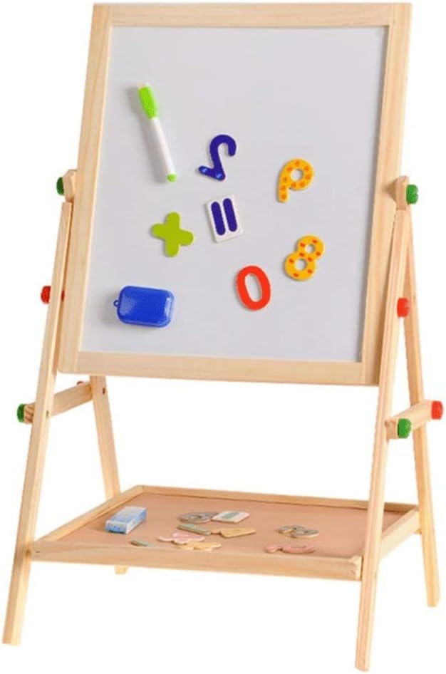 Sketchpad - Wooden Standing Art Easel, Arts Crafts, Easy to Assemble, Builds Motor Skills