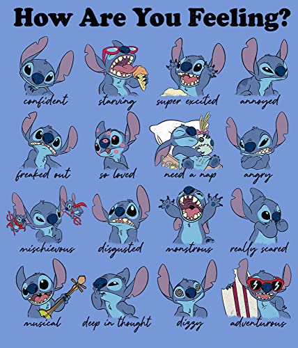 Disney Lilo Stitch Moods Boy's Performance Tee2