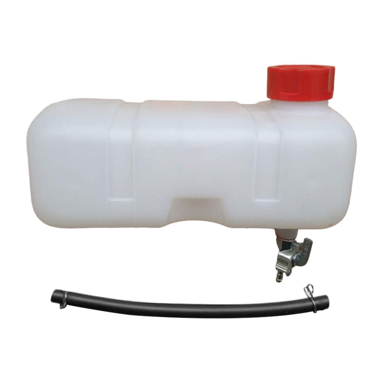 Kraftstofftankbaugruppe, Kraftstofftank, Öltank für 1E40F Rasenmäher Cutter – Passend auch für 1E43F & 445F | Inkl. Kraftstoffhahn & Leitung | PP-Material