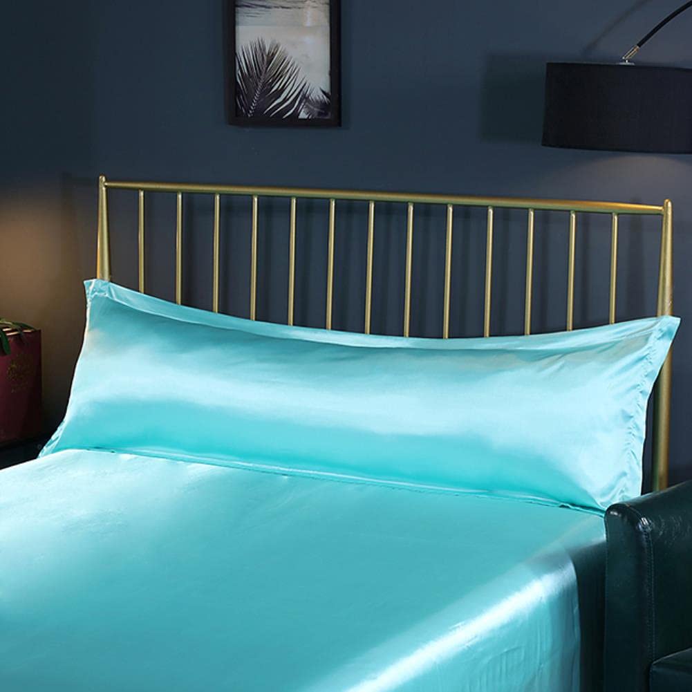 Taie d'oreiller longue en satin de soie 48x150cm pour une douceur et un éclat incomparables
