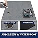YIMGO Garage Floor Parking Mat 36 x 60 Inches Under Car Motorcycle Mat, Oil Absorbent Pad Waterproof Driveway Mats, Protects Floor from Spills, Drips, Splashes and Stains, Washable, Reusable