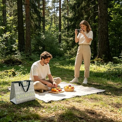 Drap de camping imperméable contre humidité du sol et tapis de plage pliable - 3