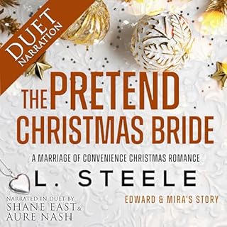 The Pretend Christmas Bride Audiolibro Por L. Steele arte de portada