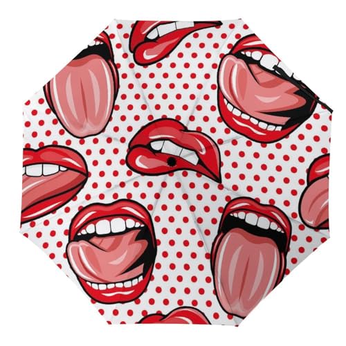 Parapluie automatique compact résistant au vent pour éviter de se mouiller