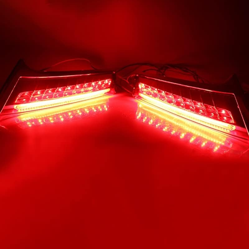 Miniatura 7 de StumpT Parada de freno de coche, lámpara trasera izquierda y derecha, luz trasera para parachoques trasero, compatible con Nissan X-Trail T32