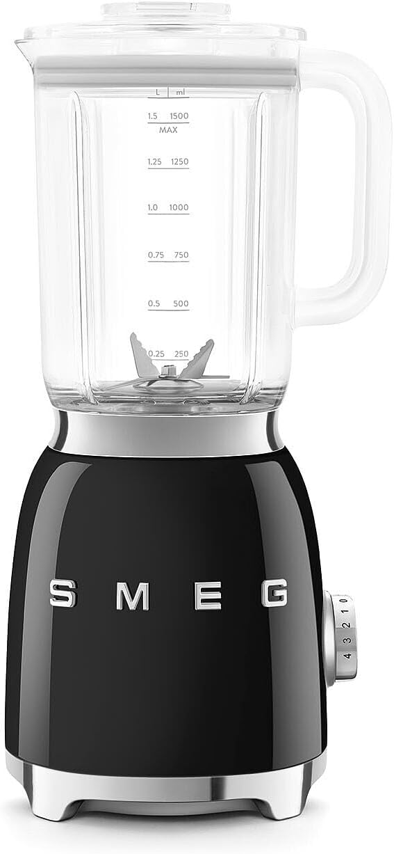 SMEG 50'S Stlye BLF03BLEU Siyah Smoothie Blender