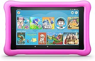 Fire HD 8 Kids Edition Tablet, 8" HD Display, 32 GB, Pink Kid-Proof
