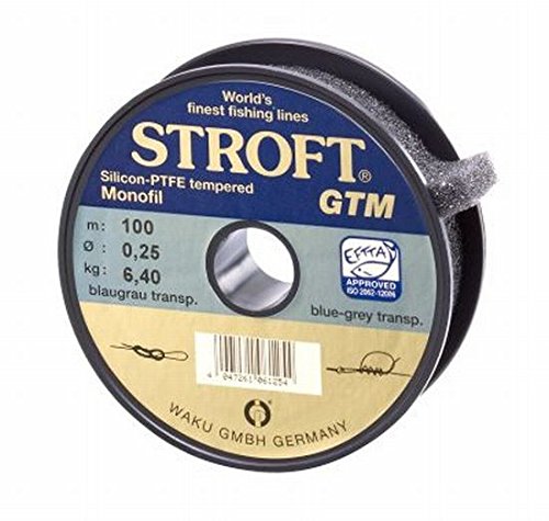 Stroft GTM 200m 0.24mm Angelschnur Blaugrau