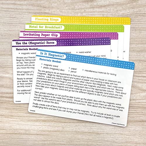 Image of Teacher Created Resources Up-Close Science: Magnetic Wands, Rings & Discs Activity Set (TCR20369)