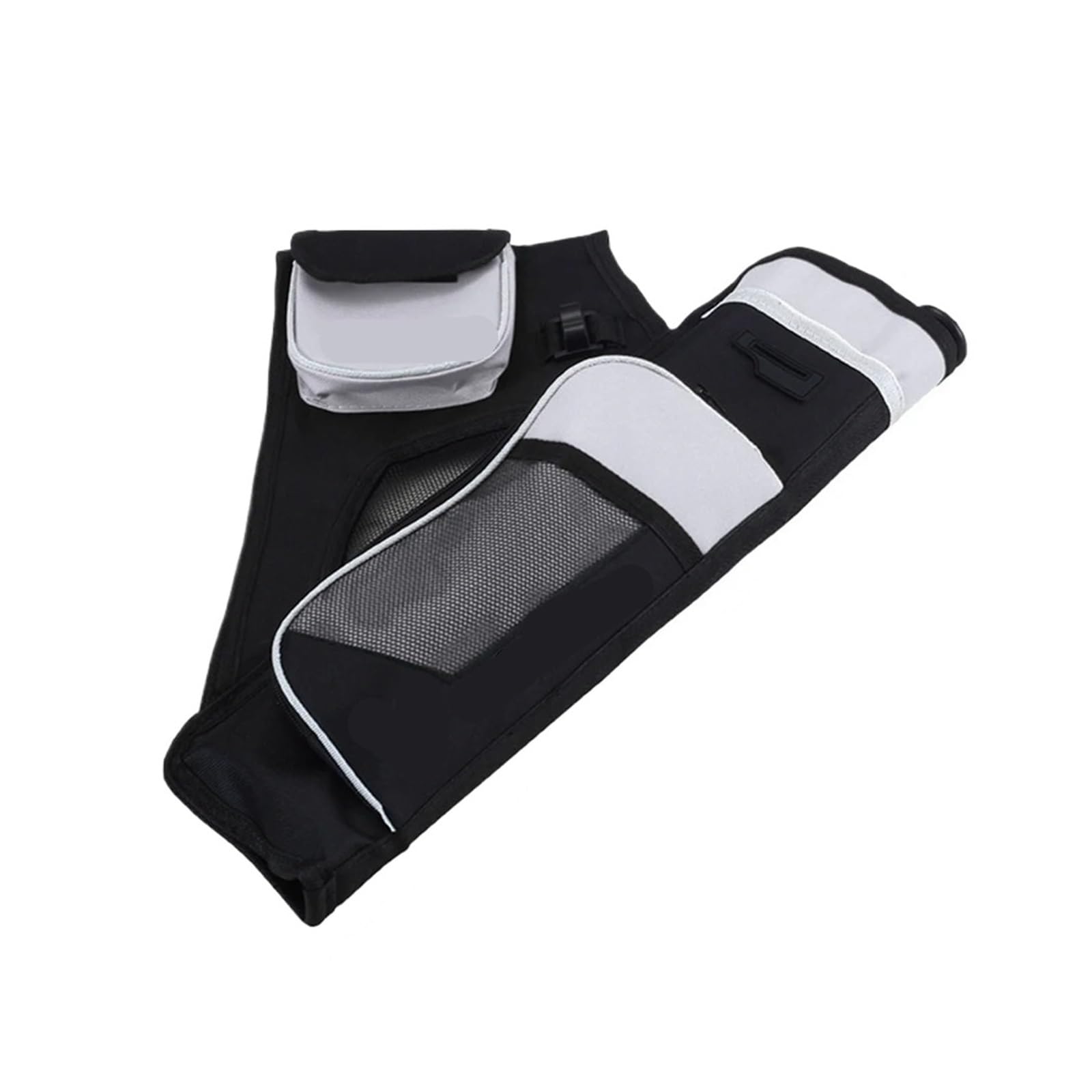 Bolsa trasera para carcaj con 3 tubos ajustables para la cintura o el hombro