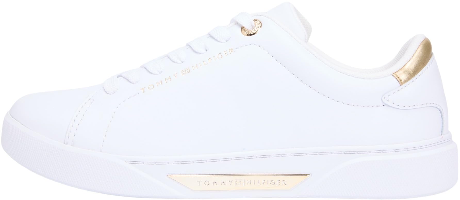 Tommy Hilfiger Adaptive Damen Essential Chic Court Sneaker Fw0fw09019Low Top