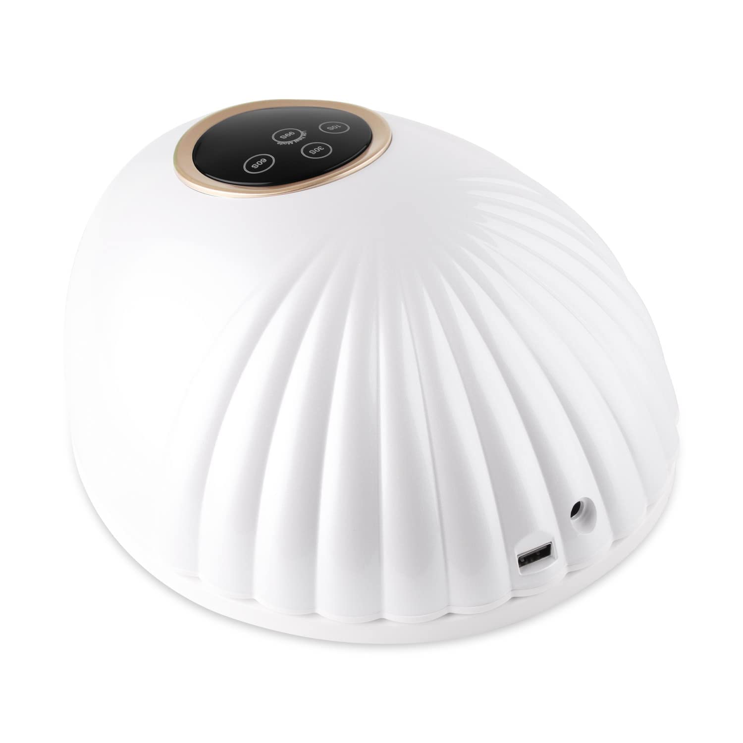 Cabine LED UV 80w Unhas Gel JMD 601 com 39 LEDS, Porcelana, Fibra, Esmalte Comum. Bivolt (Branco) Cabine LED UV 80w Unhas Gel JMD 601 com 39 LEDS, Porcelana, Fibra, Esmalte Comum. Bivolt (Branco) - Imagem 2