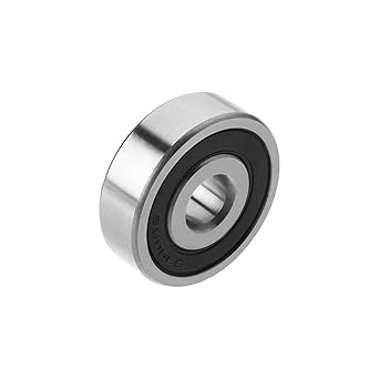 Bettomshin 1Pcs 6300RS Deep Groove Ball Bearing 10x35x11mm Double Sealed Bearing Steel ABEC-3 Deep Groove Rolling Bearings Nylon cage Bearings