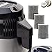 Weewooday 50 Pcs Activated Charcoal Distiller Water Filters, Coconut Shell Replacement Activated Carbon Filter Sachets Compatible with Megahome and Other Countertop Distillers