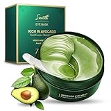 Eakroo 60 PCS Avocado Under Eye Patches, Eye Masks for Dark Circles and Puffiness, Moisturizing Eye Mask Skincare, Eye Patches for Women, Improving Eye Skin Dryness, Reduce Fine Lines and Wrinkles