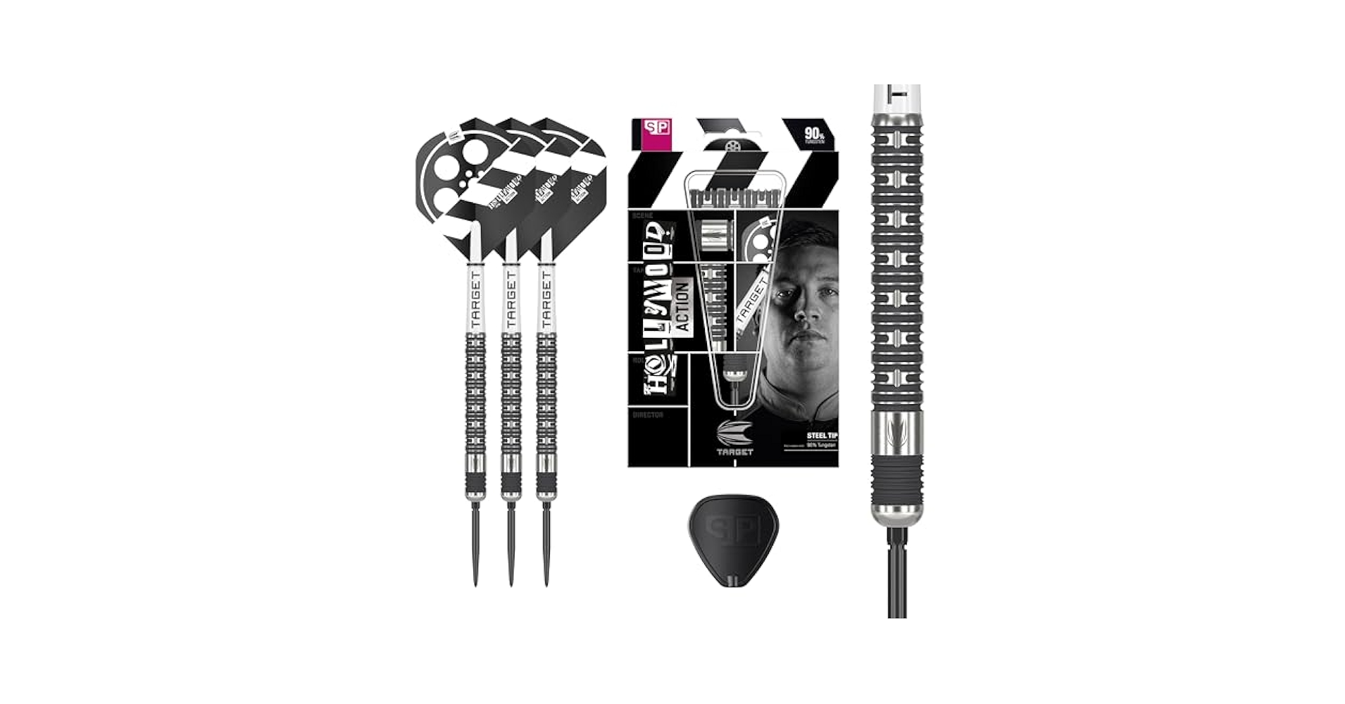 魔*ー様 TARGET 【HOOLYWOOD】G1 23g SP STEEL Amazon.com : Target Darts Chris Dobey Hollywood Action 90
