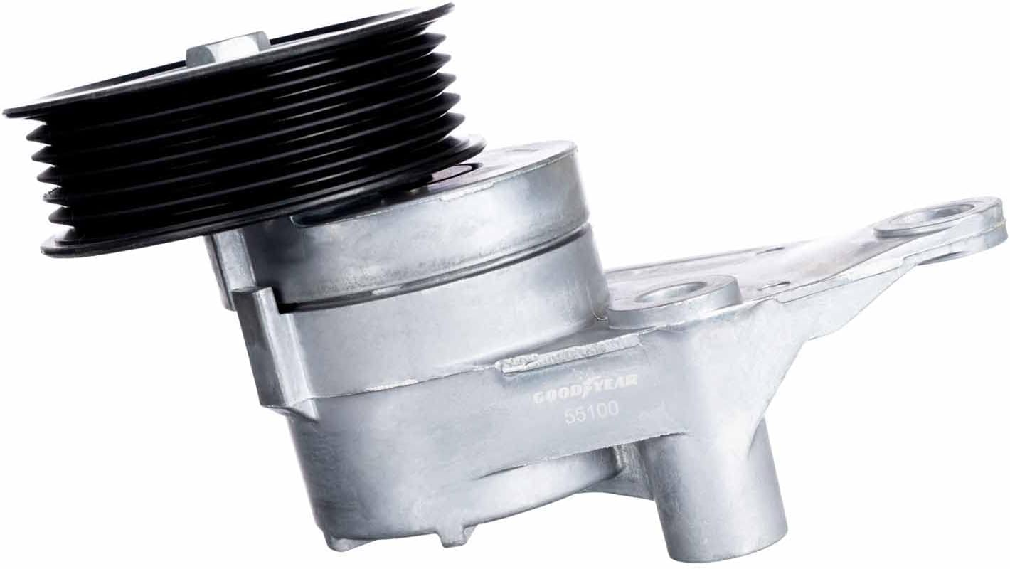 Goodyear Belts 55100 Automatic Belt Tensioner - Isuzu Ascender (2003-2006), Cadillac Escalade ESV (2003-2008), Chevrolet Trailblazer EXT (2003-2006), Chevrolet Silverado 2500 (1999-2008)