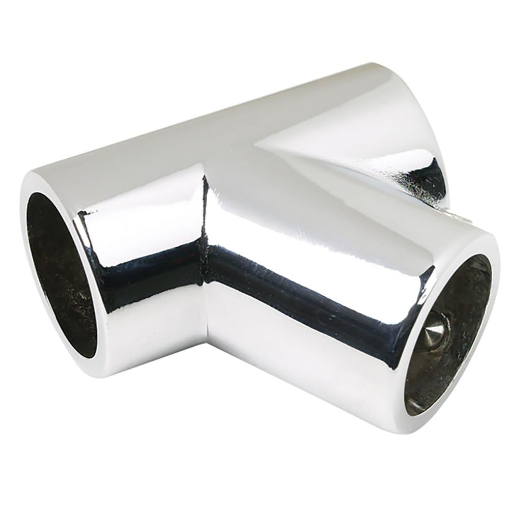 SEACHOICE 60176; & 90176; Rail Fitting Tee (60176, Zamak, Tee - 7/8 (2.22cm) Fits: Universal) By Products